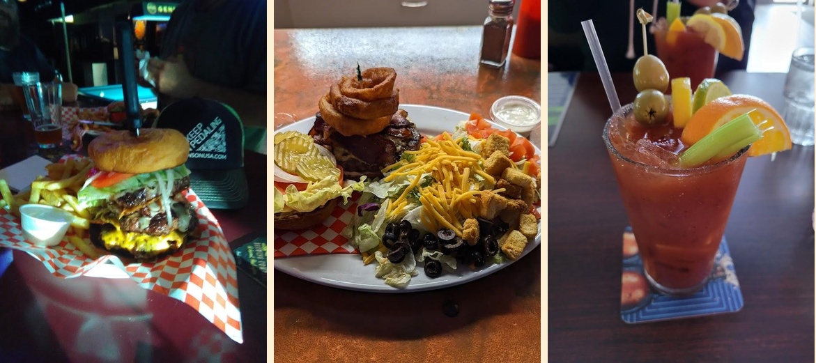 The End Zone Sports Pub Menu